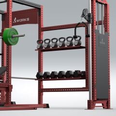 XWORKS Fonksiyonel Kule – iDAP Medium + Full Rack Ağırlık İstasyonu (PML0200)