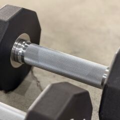 XWORKS Premium Dumbbell – 10 Köşeli TPU Kaplamalı Dambıl (Tek) (XW3200000) 25KG (TEK)