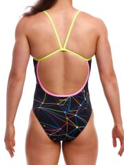 Funkita SSE Star Sign Kadın Antrenman Mayo, Ekstra Astarlı, İnce Askılı