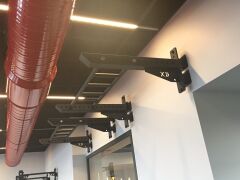 GYMHOLIX® Duvar Tipi Pull-Up Bar – Barfiks Barı (FGA9906) Düz Bar