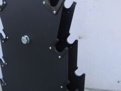 XWORKS Dikey Dambıl Rafı – Kompakt Dambıl Depolama Ünitesi (FWX0055)