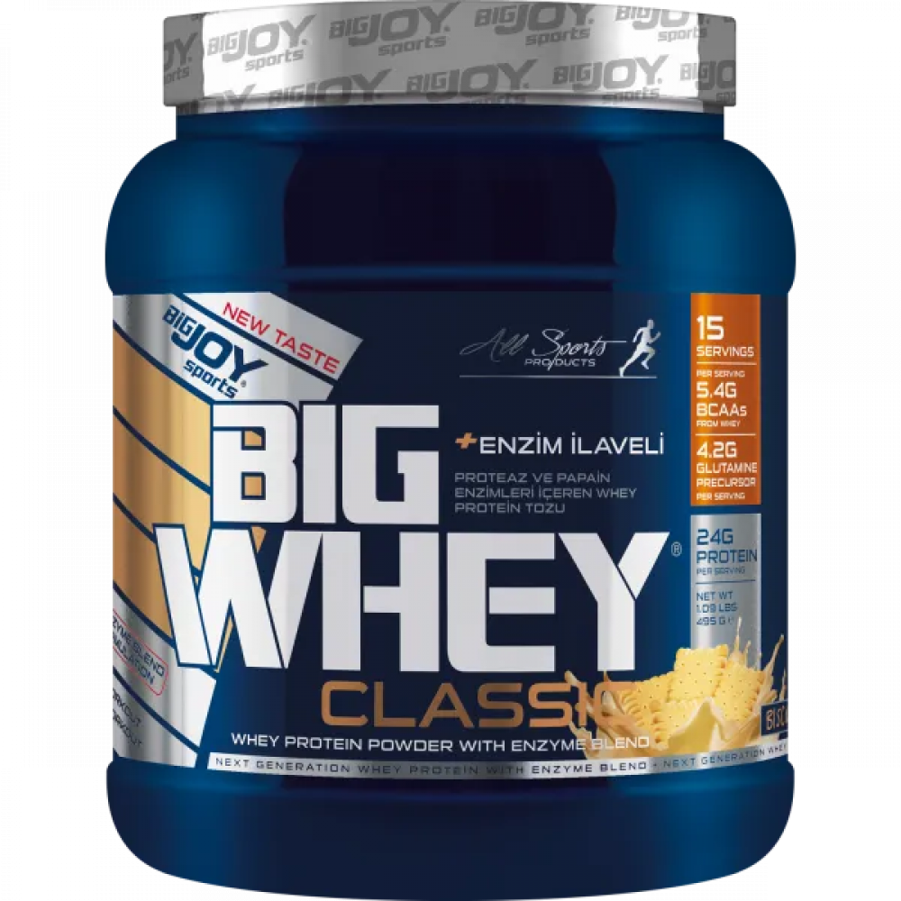 BigJoy Sports BigWhey Classic Whey Protein Bisküvi 495 Gr