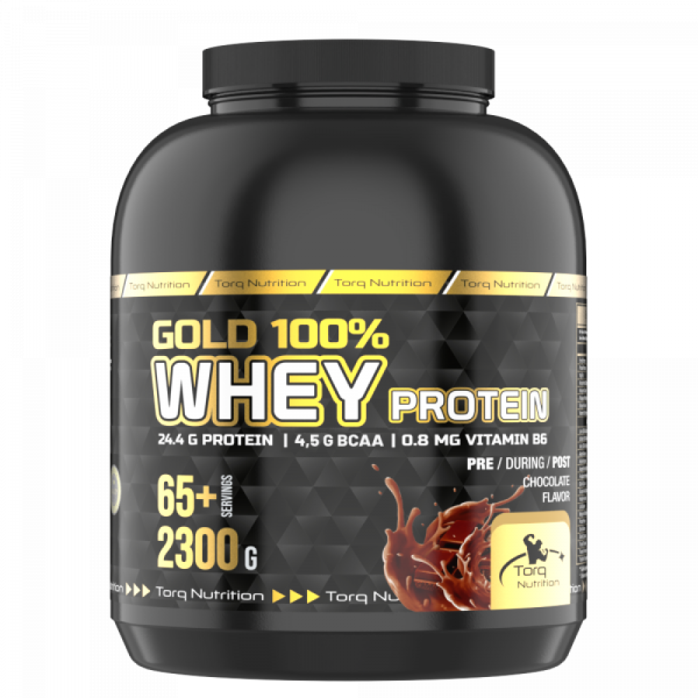Torq Nutrition Gold % Whey Protein Çikolata 2300gr - 65 + Servis