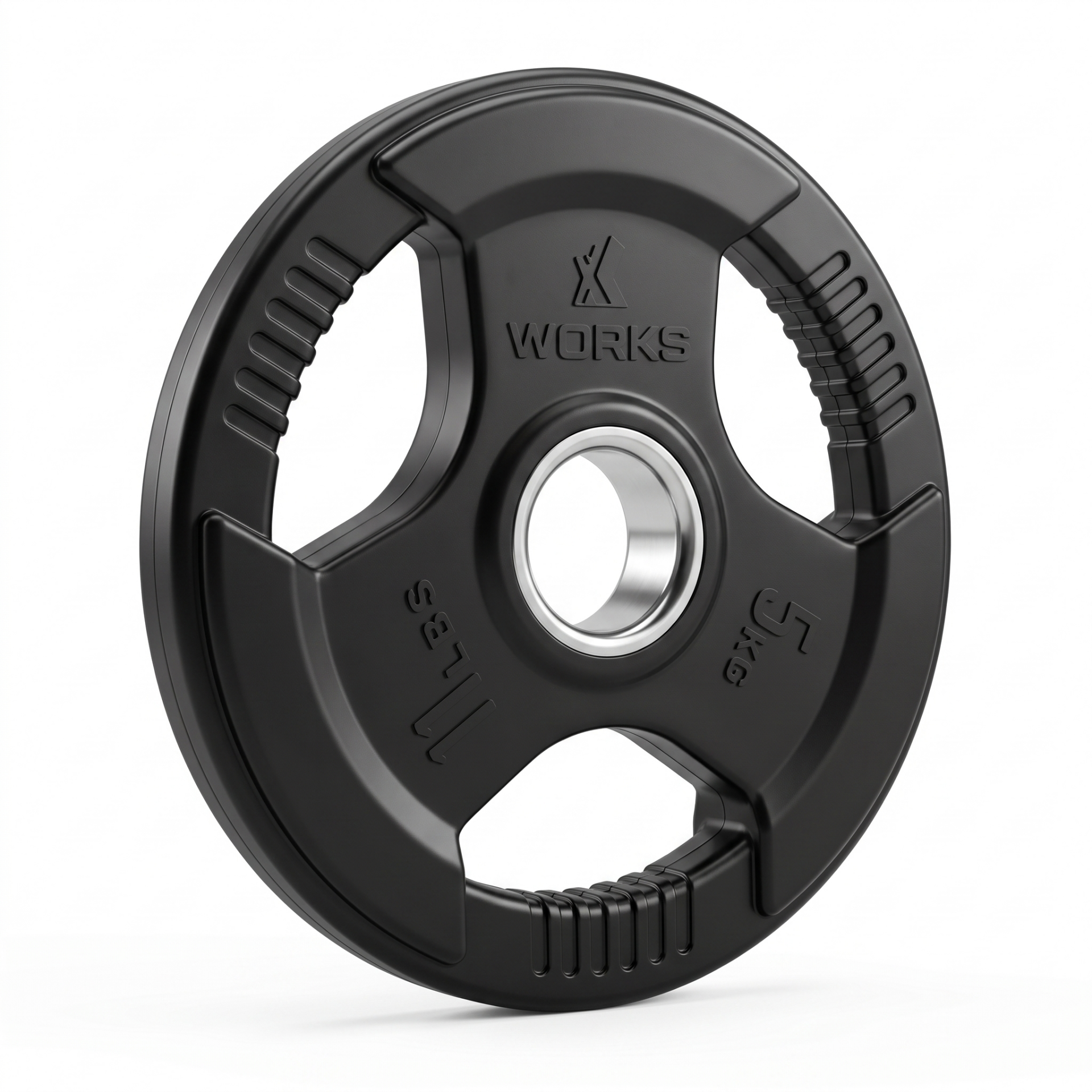 XWORKS Flanş Classic – Kauçuk Kaplamalı Ağırlık Plakası (Çift) (XW3400000) 5KG (ÇİFT)