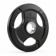 XWORKS Flanş Classic – Kauçuk Kaplamalı Ağırlık Plakası (Çift) (XW3400000) 5KG (ÇİFT)