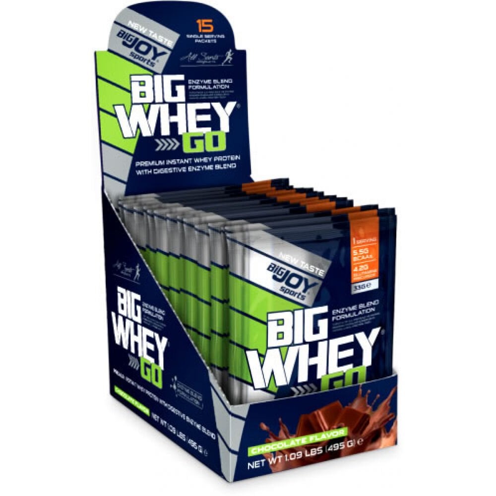 BigJoy Sports BigWhey Go Whey Protein 495 Gr