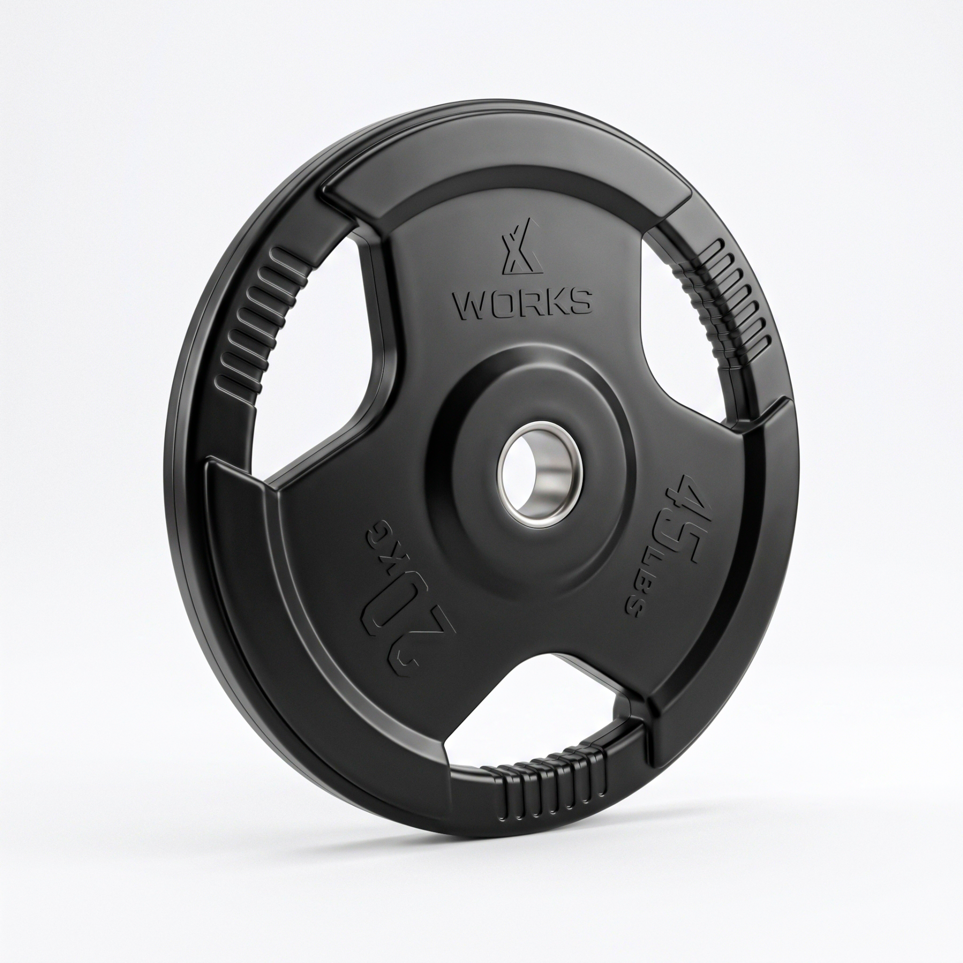 XWORKS Flanş Classic – Kauçuk Kaplamalı Ağırlık Plakası (Çift) (XW3400000) 20KG (ÇİFT)
