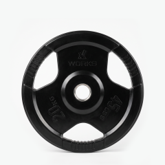 XWORKS Flanş Classic – Kauçuk Kaplamalı Ağırlık Plakası (Çift) (XW3400000) 20KG (ÇİFT)