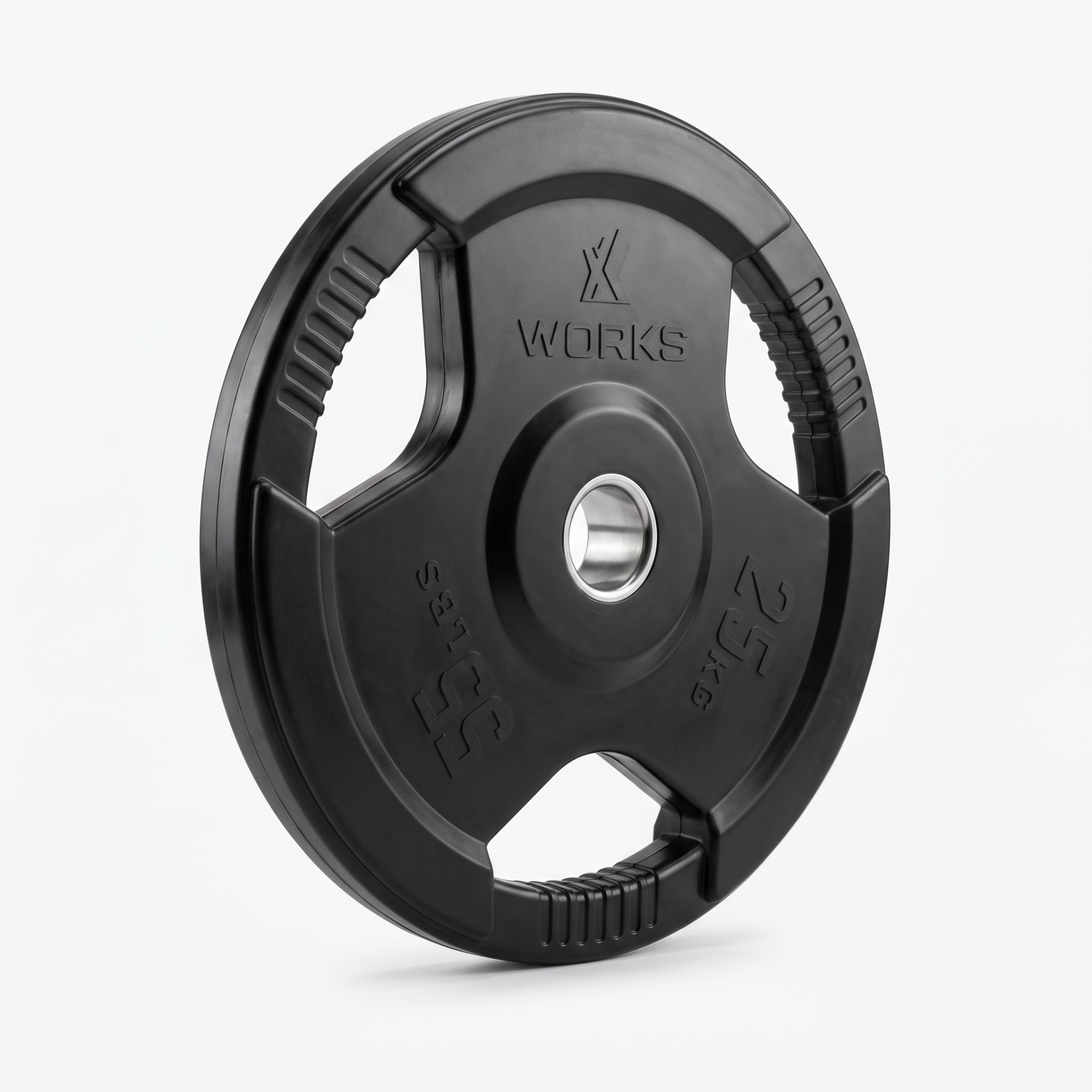 XWORKS Flanş Classic – Kauçuk Kaplamalı Ağırlık Plakası (Çift) (XW3400000) 25KG (ÇİFT)
