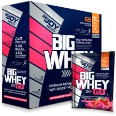 BigJoy Sports BigWhey Go Whey Protein 68 Şase Çilek 2074 Gr