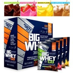 BigJoy Sports BigWhey Go Whey Protein 68 Şase - Mix