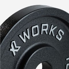 XWORKS Demir Döküm Plaka – Olympic Weight Plates (Çift) (XW3500000) 10KG (ÇİFT)