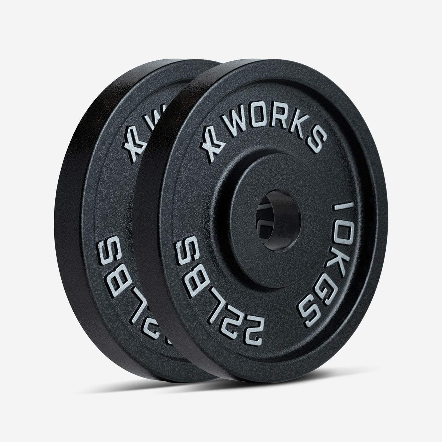 XWORKS Demir Döküm Plaka – Olympic Weight Plates (Çift) (XW3500000) 10KG (ÇİFT)