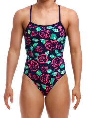 Funkita SS Feeling Rosy Kadın Antrenman Mayo, İnce Askılı