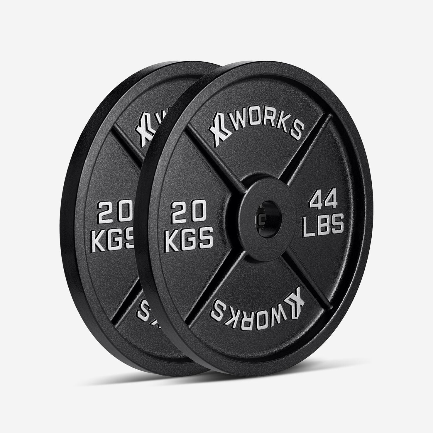 XWORKS Demir Döküm Plaka – Olympic Weight Plates (Çift) (XW3500000) 20KG (ÇİFT)