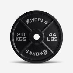 XWORKS Demir Döküm Plaka – Olympic Weight Plates (Çift) (XW3500000) 20KG (ÇİFT)