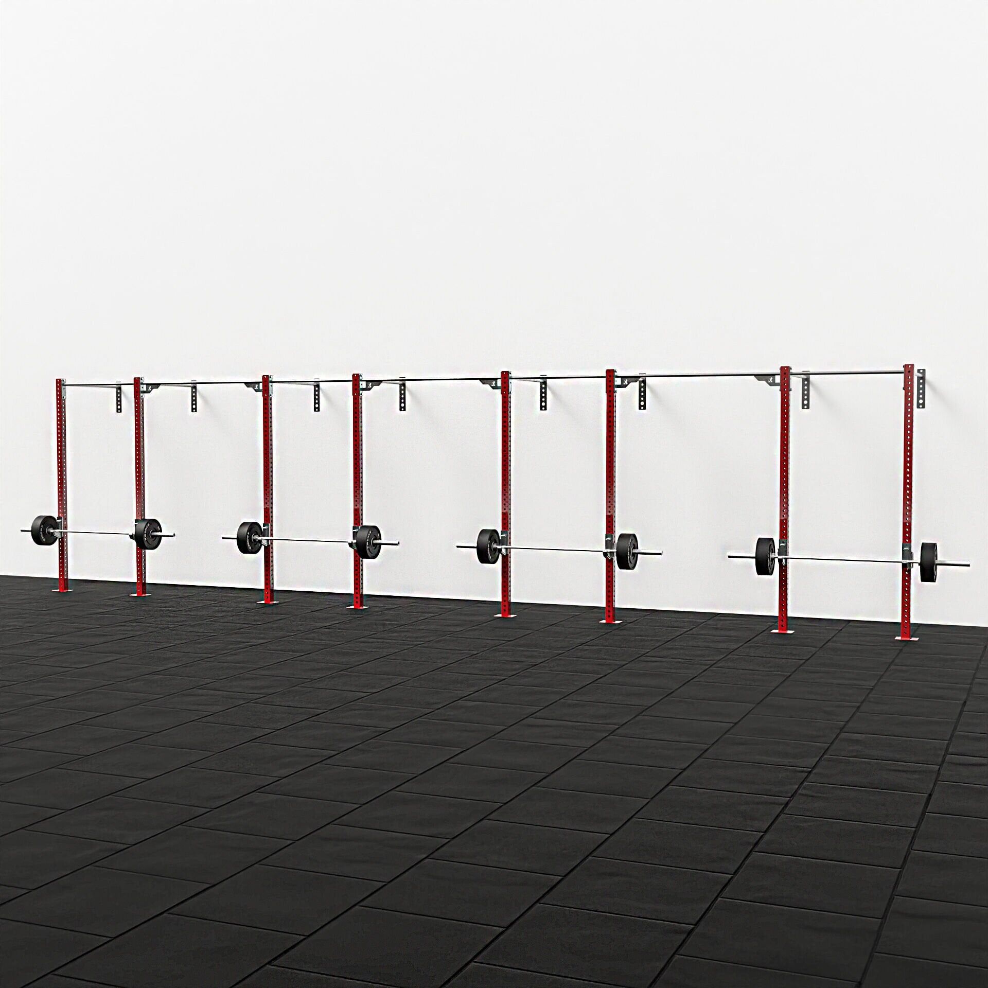 XWORKS 8 Bacak 4 İstasyon Duvar Tip Rig Sistemi (FWXW008) ASKERİ YEŞİL (RAL6003)