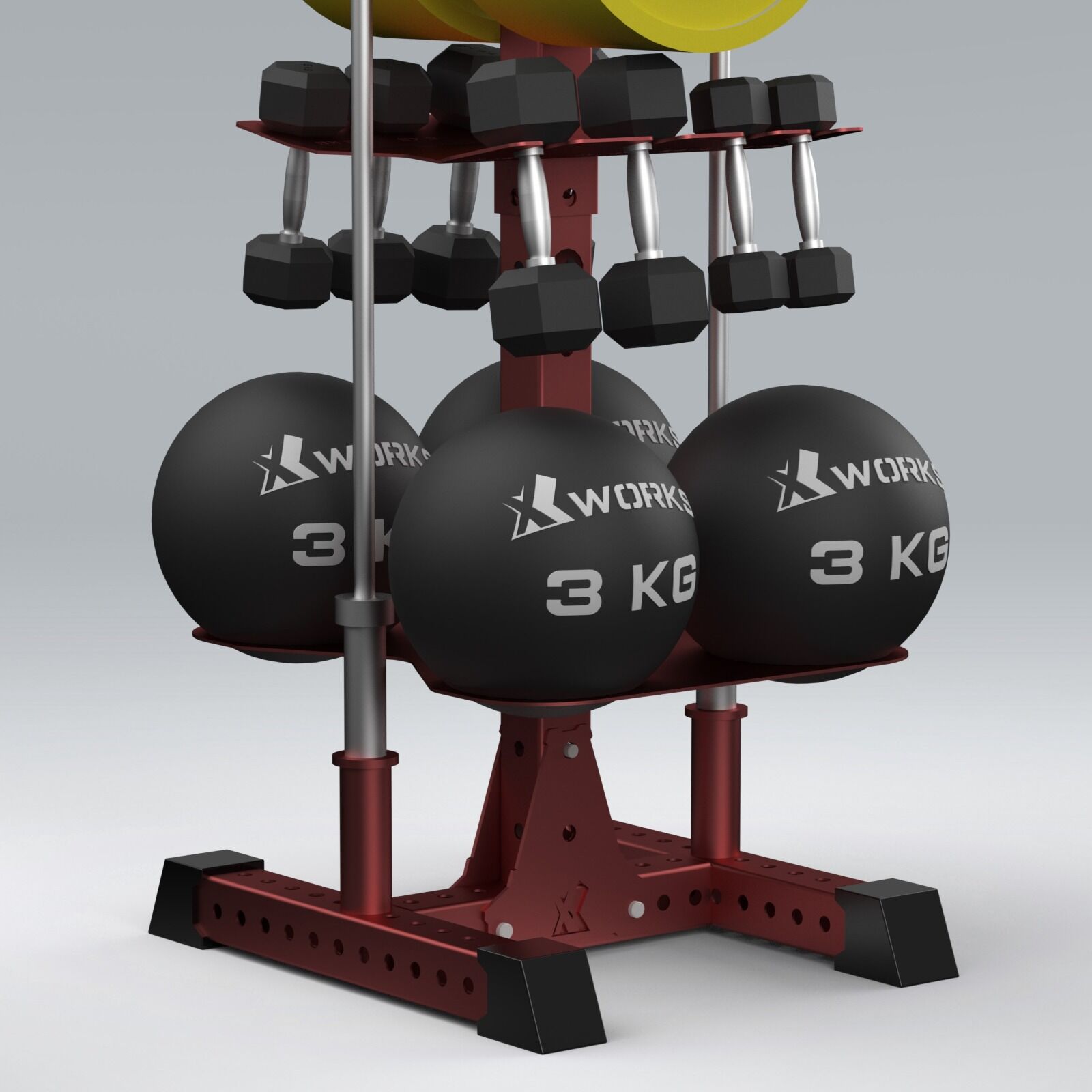 XWORKS Genel Ürün Depolama Ağacı – Plate Tree Ağırlık Stoklama Ünitesi (FWA0181)