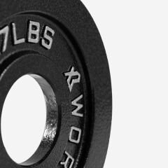 XWORKS Demir Döküm Plaka – Olympic Weight Plates (Çift) (XW3500000) 1.25KG (ÇİFT)