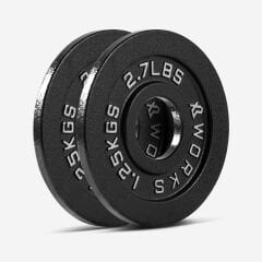 XWORKS Demir Döküm Plaka – Olympic Weight Plates (Çift) (XW3500000) 1.25KG (ÇİFT)