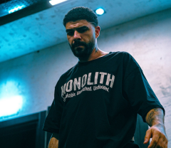 XWORKS Monolith Oversize Tişört Siyah - Unshakable Edition (TSX0001)