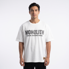 XWORKS Monolith Oversize Tişört Ekru- Unshakable Edition (TSX0002)