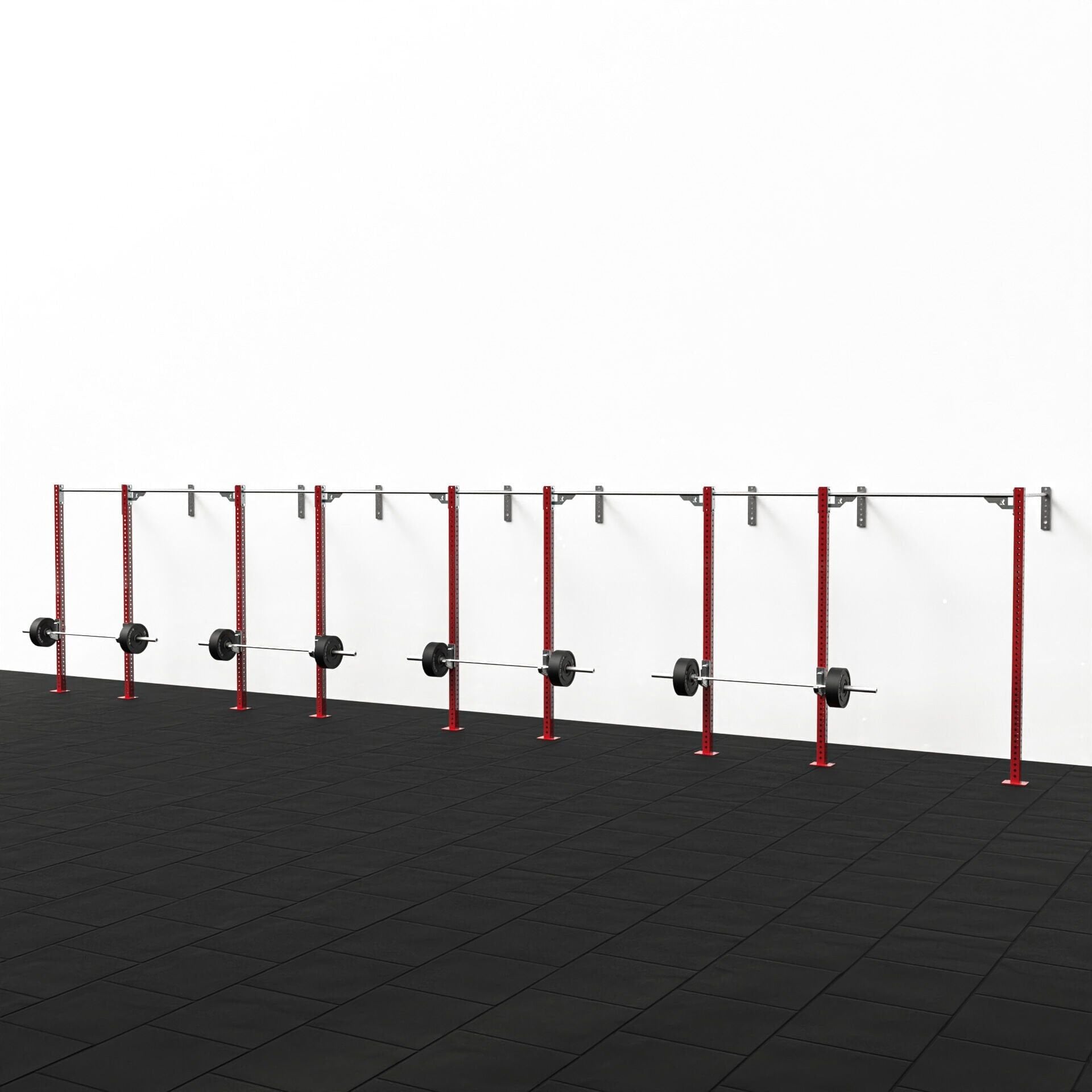 XWORKS 9 Bacak 4 İstasyon Duvar Tip Rig Sistemi (FWXW009) SARI (RAL1012)