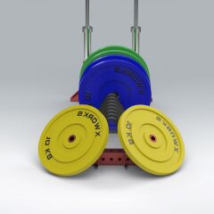 XWORKS Olimpik Plaka ve Barbell Halter Depolama Standı (FWA9005)