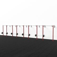 XWORKS 9 Bacak 4 İstasyon Duvar Tip Rig Sistemi (FWXW009) LACİVERT (RAL5022)
