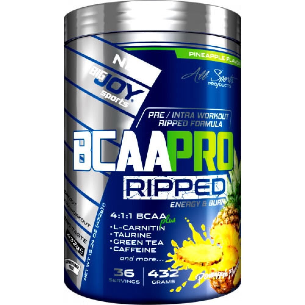 BigJoy Sports BCAAPro Ripped 4:1:1 Ananas 432 Gr