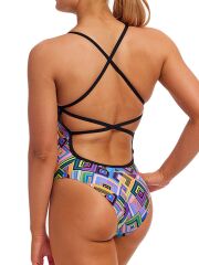 Funkita STP Boxanne Kadın Antrenman Mayo, Çift Çapraz Sırt