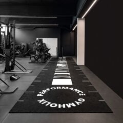 GYMHOLIX® Sled Kızak Halısı – Power Sled Push & Pull Antrenman Zemini (OGS1000)