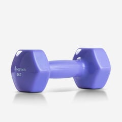 XWORKS Soft Grip Dumbbell – Kauçuk Kaplamalı Pilates Dambılı (Tek) (XW2500000) 2KG