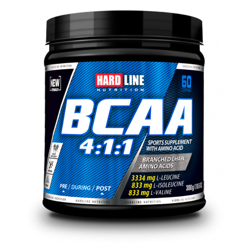 Hardline BCAA 4:1:1 Aromasız 300 Gr