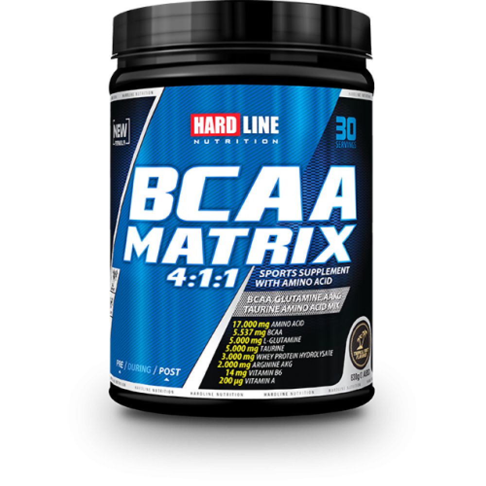 Hardline BCAA Matrix Tropikal Meyveler 630 Gr