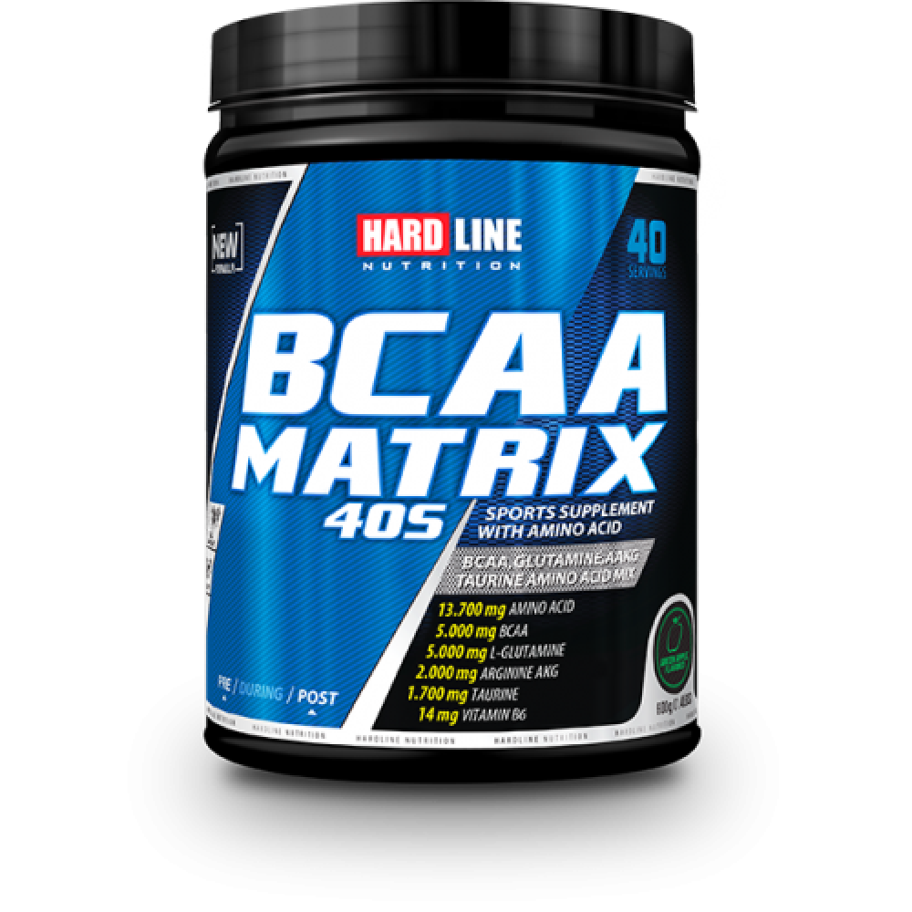 Hardline BCAA Matrix Yeşil Elma 600 Gr