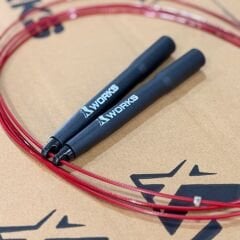 XWORKS Premium Speed Jump Rope – Rulmanlı Hızlı Dönüşlü Naylon Atlama İpi (XW280000)