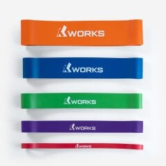 XWORKS Mini Loop Direnç Lastiği – Booty Glute Bandı SET (XW310000)
