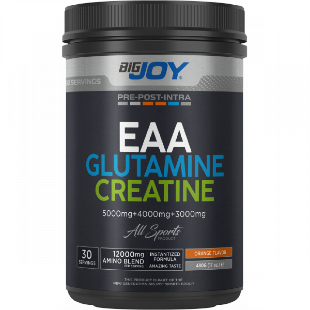 Bigjoy Sports EAA+Glutamine+Creatine Portakal 480 Gr