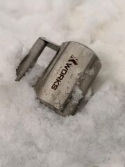 XWORKS Stainless Steel Water Cup Dumbbell – Paslanmaz Çelik Dambıl Bardak 8KG (XW360000)