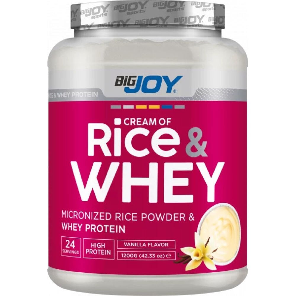 Bigjoy Sports Cream of Rice & Whey 1200 Gr Vanilya 1200 Gr