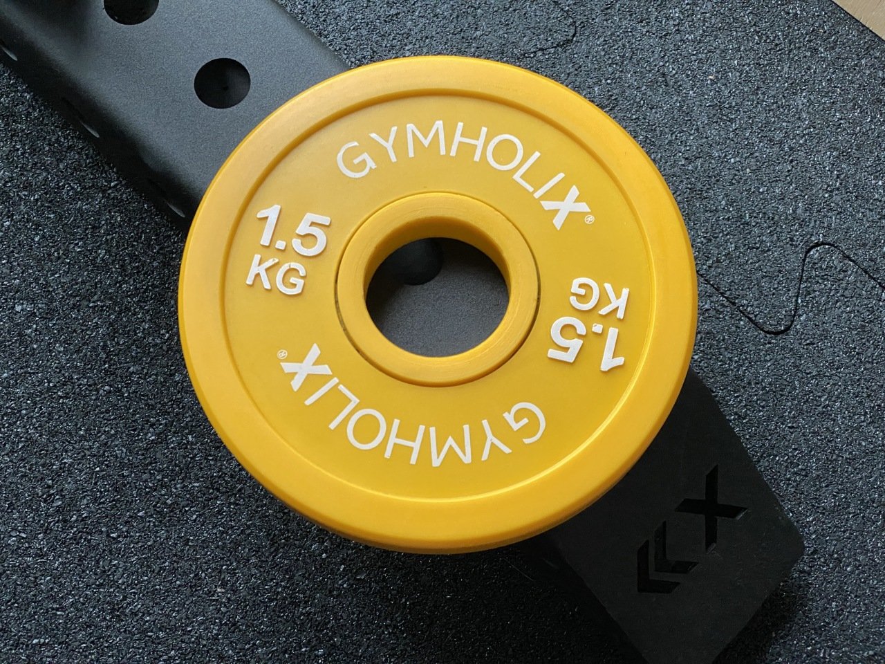 Gymholix Kauçuk Ara Plakalar (Change Plate) 1.5 KG Plaka Çift