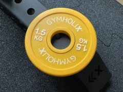 Gymholix Kauçuk Ara Plakalar (Change Plate) 1.5 KG Plaka Çift