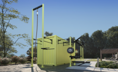 GYMHOLIX® FastBox L | Outdoor Taşınabilir Spor Konteyneri (Large) (GCXXF070)