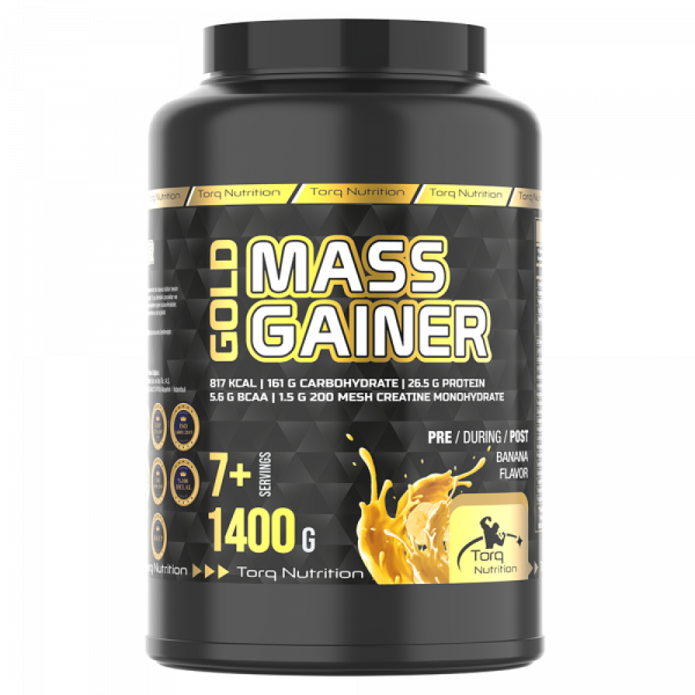Torq Nutrition Gold Mass Ganier Muz 1400 GR