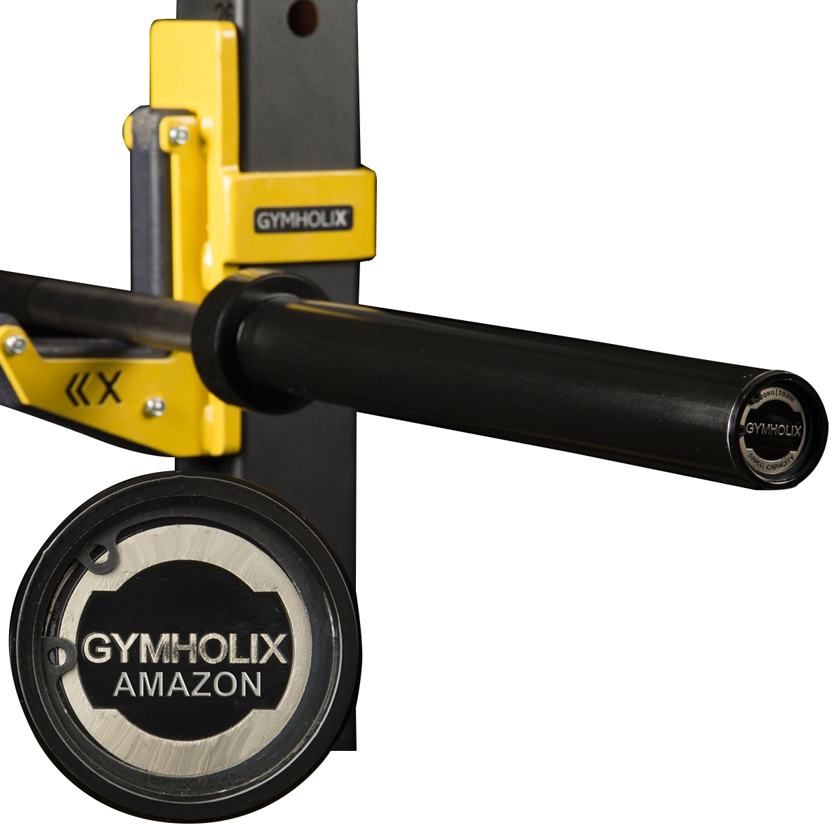 GYMHOLIX® Amazon Siyah Olimpik CrossFit Halter – 15KG / 200CM Kadın Barı