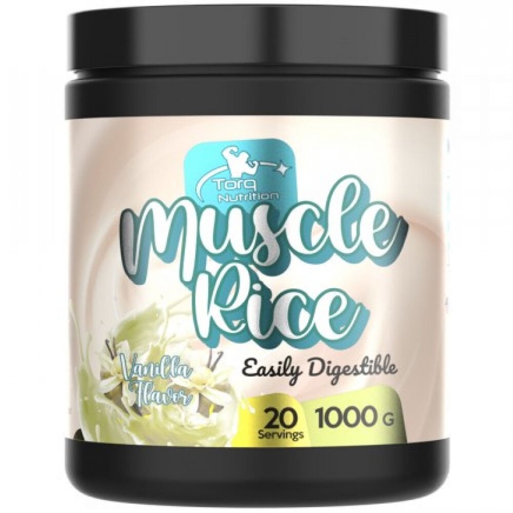 Torq Nutrition Muscle Rice Pirinç Unu Vanilya 1000 Gr