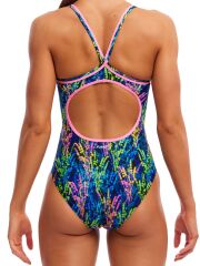 Funkita DB Midnight Meadow Kadın Yüzme Mayosu