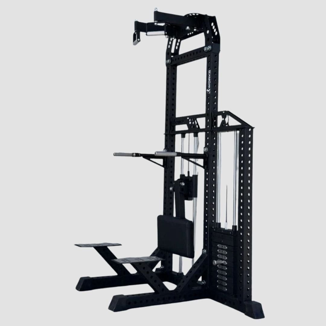 XWORKS Assisted Chin Up Machine – Ağırlık Destekli Barfiks & Dip Makinesi (PLX0700)