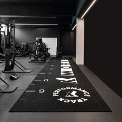 XWORKS Kişiselleştirilebilir 10M Sled Kızak Halısı – Power Sled Push & Pull Antrenman Zemini (OXS1000) 1 Metre Genişlik - No Limits. Just Effort. V4